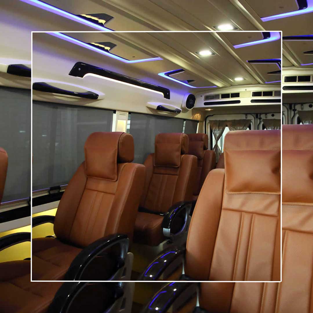 9 Seater Luxury Tempo Traveller Photo B