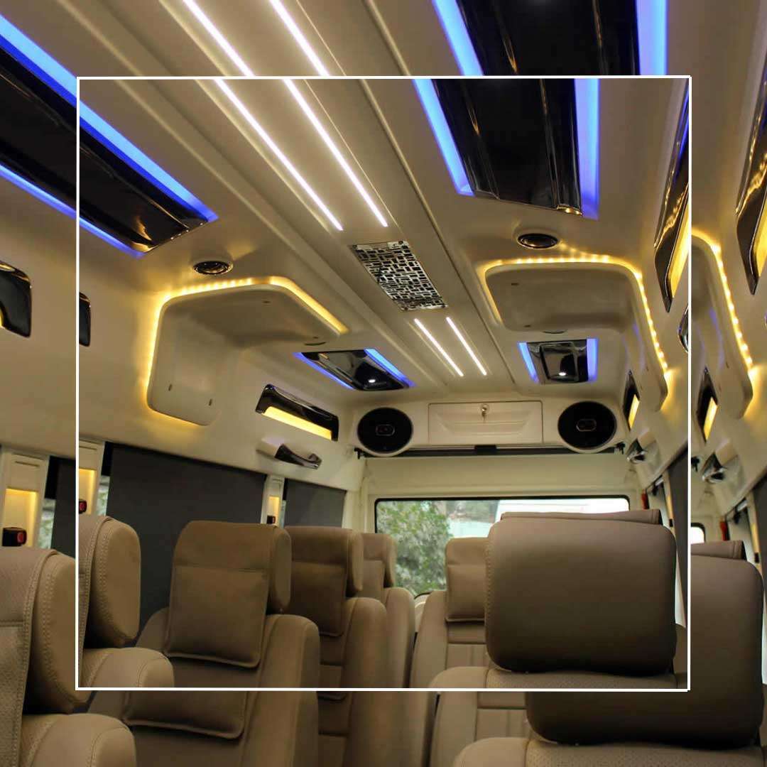 9 Seater Luxury Tempo Traveller Photo C