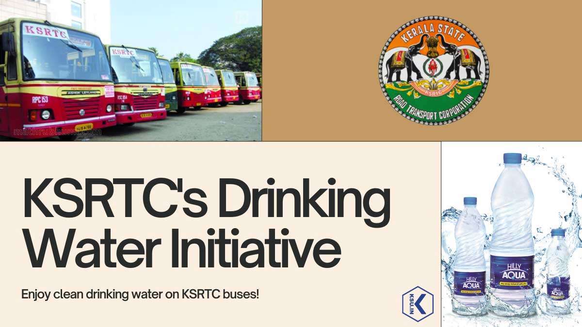 KSRTC's Drinking Water Initiative